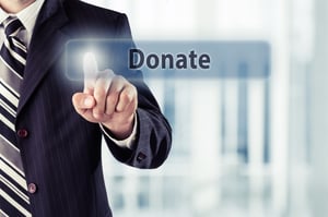 Website donate button