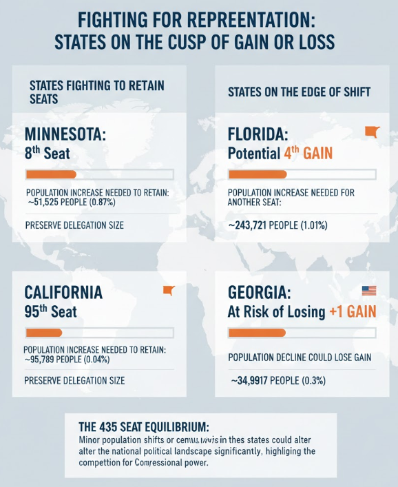 Big Blue States Lose. Red States Win. The 2030 Reapportionment Earthquake.